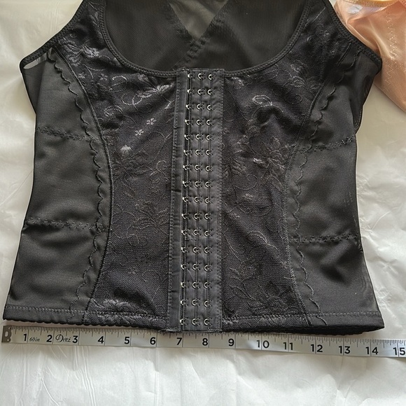 HEAVENLY SHAPEWEAR-  2- Adjustable Tank Top Body Shaper/Vintage Corset Sz 1X - Picture 11 of 13